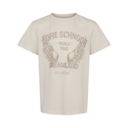 Sofie Schnoor Asta t-shirt - Antique White "Dreamland"