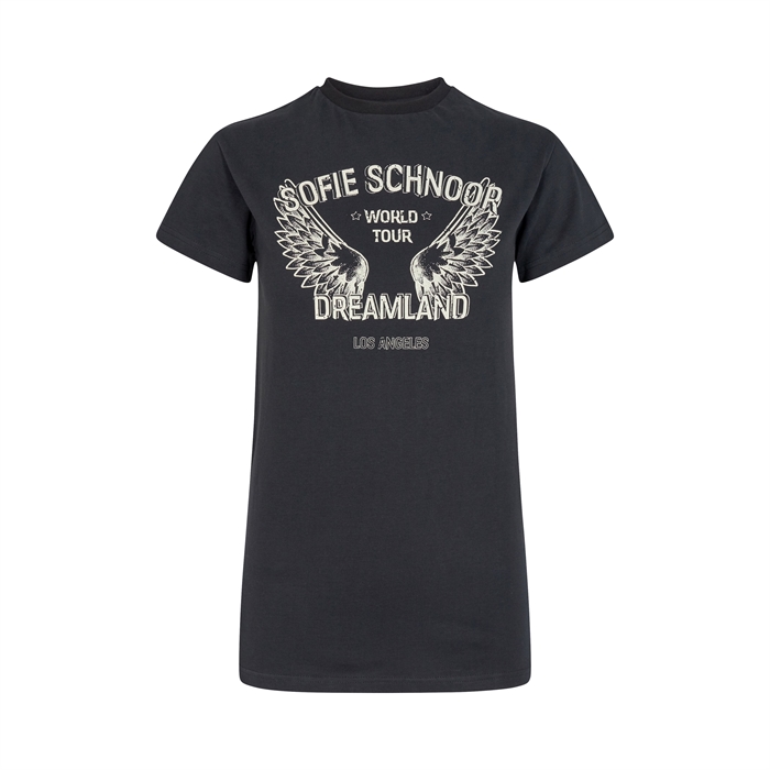 Sofie Schnoor Asta t-shirt - Black "Dreamland"