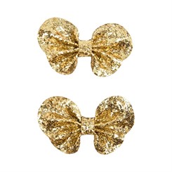 Sofie Schnoor hairclip - Gold glitter 2-pak