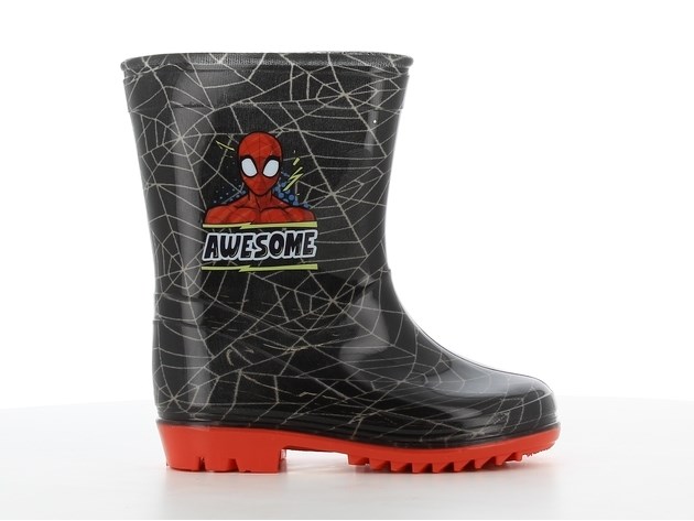 Spiderman gummistøvler - Black/Red