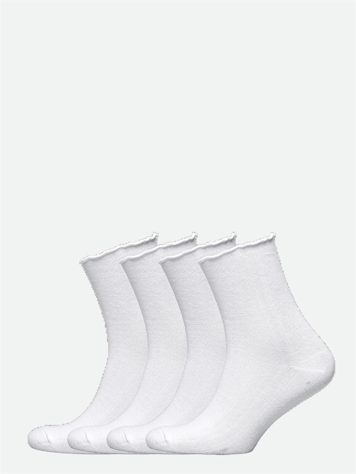 Rosemunde Atlanta socks - 4-pak - White