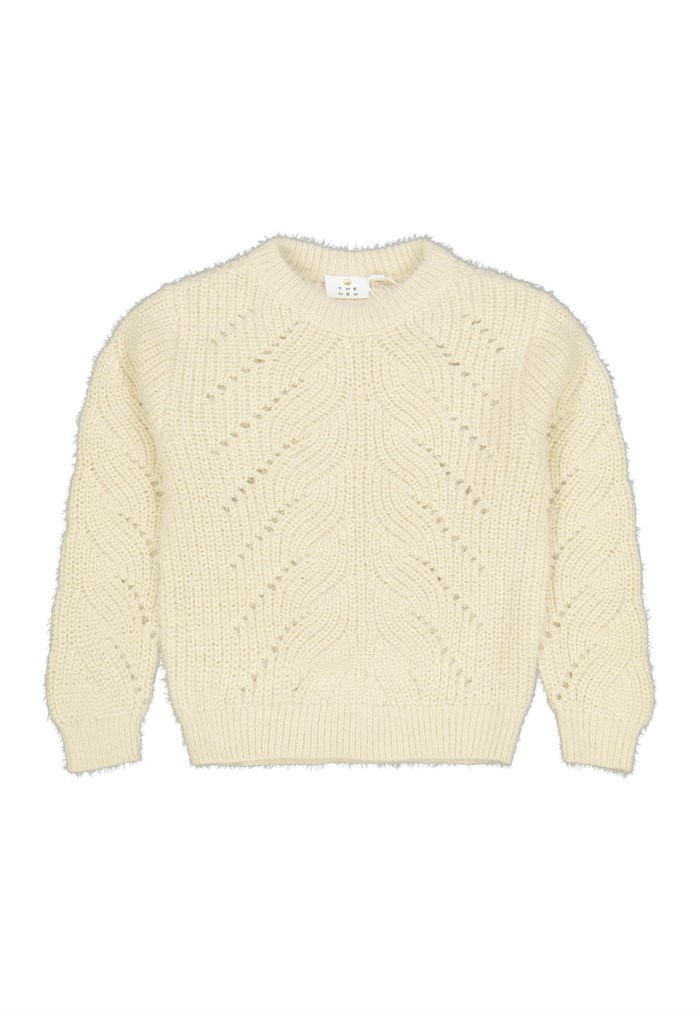 The New Diva knit pullover - White swan