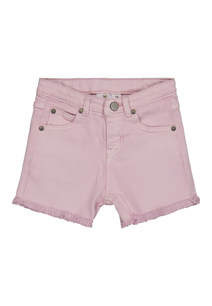 The New Agnes denim shorts - Pink Nectar