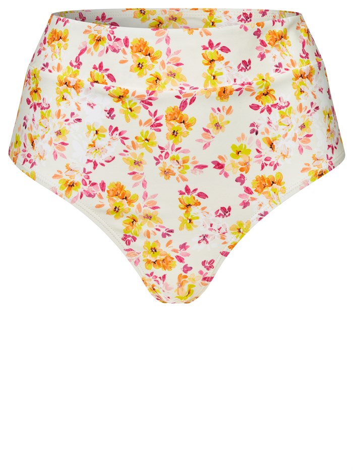 Rosemunde Shitake bikini high waist buks - Light watercolor flower print