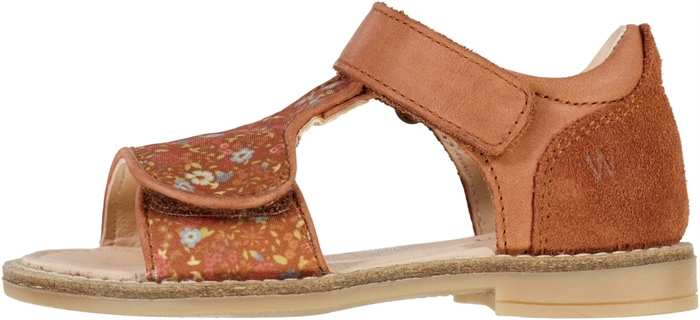 Wheat Payton t-bar sandal - Amber Brown